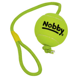 Produktbild von Nobby Tennisball mit Wurfschlaufe XL - 1 Stk.