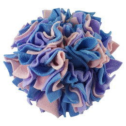 Produktbild von Nobby Tier-Intelligenzspielzeug Schnüffelball Colore rosa-blau - 15 cm