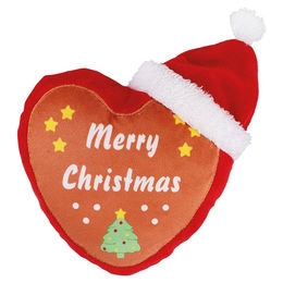 Produktbild von Nobby Tierkuscheltier Hundespielzeug Xmas Plüsch Herzkuchen