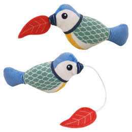 Produktbild von Nobby Tierkuscheltier Katzenspielzeug Stoffvogel mit Catnip