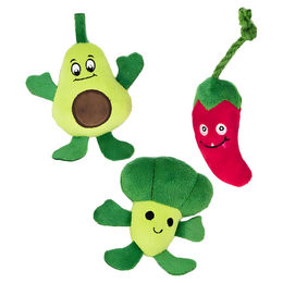 Produktbild von Nobby Tierkuscheltier Katzenspielzeug Vegi mit Catnip aus Plüsch