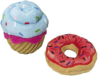 Produktbild von Nobby Tierkuscheltier Nobby Plüsch "Dessert" mit Catnip, Zufallsartikel 1 St.