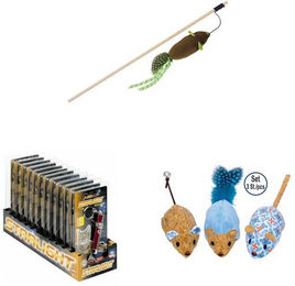 Produktbild von Nobby Tierkuscheltier Spielzeugset Essentials klein Katze