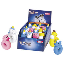 Produktbild von Nobby Tierquietschie Hundespielzeug Latex Kauring Animal
