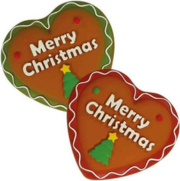 Produktbild von Nobby Tierquietschie Hundespielzeug Xmas Lebkuchenherz Latex