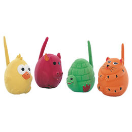 Produktbild von Nobby Tierquietschie Latex Kugeltier mit Schwanz