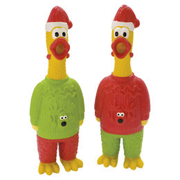Produktbild von Nobby Tierquietschie Xmas Hundespielzeug Hähnchen aus Latex
