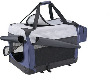 Produktbild von Nobby Tiertransportbox Traveller Plus blau/grau