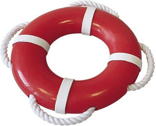 Produktbild von Nobby TPR Rettungsring mit Seil Ø 15 cm