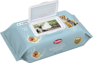 Produktbild von Nobby Universal Reinigungstücher für Hunde - 70 Stk.