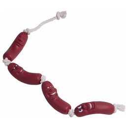 Produktbild von Nobby Vinyl Würstchenkette Hundespielzeug - 75 cm