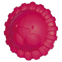 Produktbild von Nobby Vollgummi Ball Löwe rot 7,5 cm - 7,5 cm