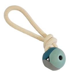 Produktbild von Nobby Vollgummi Ball mit Seil
