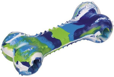 Produktbild von Nobby Vollgummi Knochen camouflage 18 cm