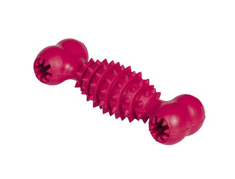 Nobby Vollgummi Knochen rot - 17,5 cm – Bild 1 von 2