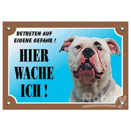 Produktbild von Nobby Warntafel American Bulldog