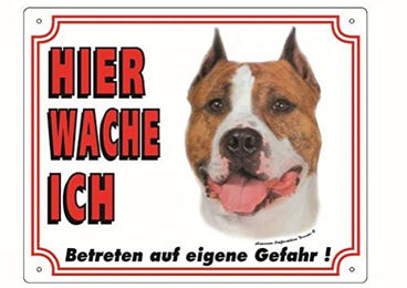 Produktbild von Nobby Warntafel American Staffordshire Terrier