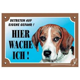 Produktbild von Nobby Warntafel Beagle