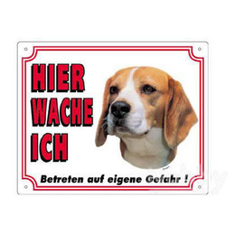 Produktbild von Nobby Warntafel Beagle auf hellem Hintergrund