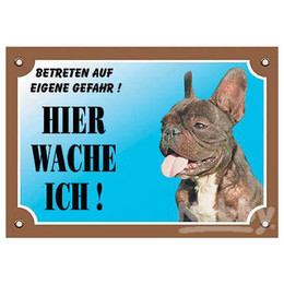 Produktbild von Nobby Warntafel Französische Bulldogge