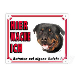 Produktbild von Nobby Warntafel Rottweiler auf hellem Hintergrund