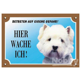 Produktbild von Nobby Warntafel West Highland Terrier