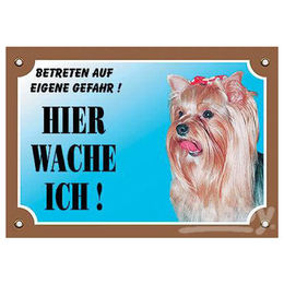 Produktbild von Nobby Warntafel Yorkshire Terrier