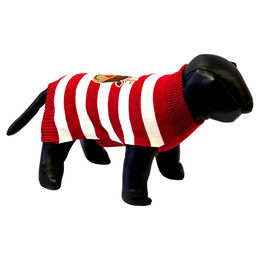 Nobby Xmas Hundepullover Heart Nose rot-weiß, Größe: 40 cm – Bild 1 von 2