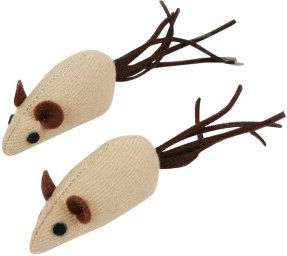 Produktbild von nobleza - 2x Vanille Spielmäuse für Katzen