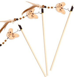 Produktbild von nobleza 3er Set Katzenangel