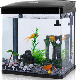 Produktbild von nobleza Aquarien-Set  14L Nano-Fischtank-Aquarium mit LED-Leuchten & Filtersystem