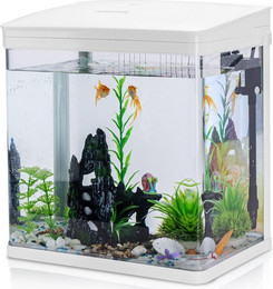 Produktbild von nobleza Aquarien-Set  14L Nano-Fischtank-Aquarium mit LED-Leuchten & Filtersystem