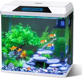 Produktbild von nobleza Aquarien-Set 30L Mini Aquarium Komplettset