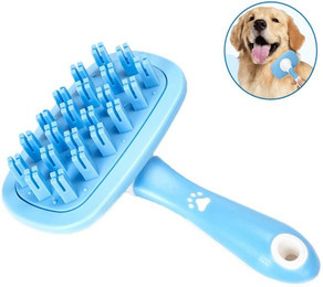 Produktbild von nobleza Fellbürste Reinigungs- und Massagebürste für Hunde und Katzen