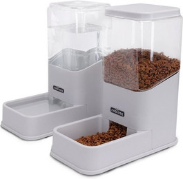 Produktbild von nobleza Futterspender Wasserspender für Katze und Hund - 3,8 l