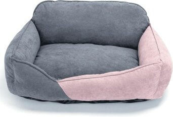 nobleza Hundebett Paris Grau/Rosa – Größe L – Bild 1 von 3