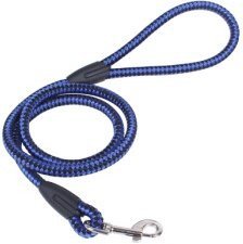 Produktbild von nobleza Hundeleine Seile 1,20m blau - 1,2 m