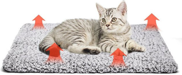 Produktbild von nobleza Hundematte Selbstheizende Decke für Katzen