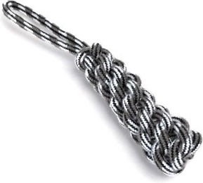 Produktbild von nobleza Hundespielzeug – Zerrseil mit Ball, robust & zahnfreundlich schwarz