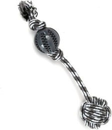 Produktbild von nobleza Hundespielzeug Zerrseil mit Kauball