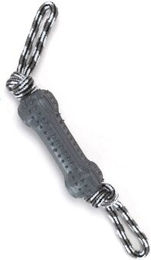 Produktbild von nobleza Hundespielzeug Zerrseil mit Knochen