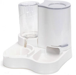 nobleza Katzen-Futterspender 2 En 1 Comedero para Gatos, Bebedero Automático para Gatos – Bild 1 von 2