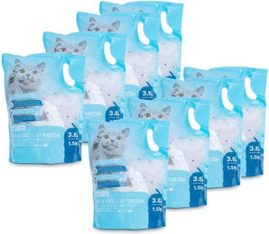 Produktbild von nobleza Katzenstreu Silikat Kristalle Katzenstreu 3.8L