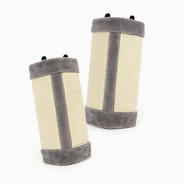 nobleza Kratzbrett Eckkratzbrett Katzenkratzbrett Kantenschutz Kratzbrett Sisalbrett, (2-tlg) – Bild 1 von 5