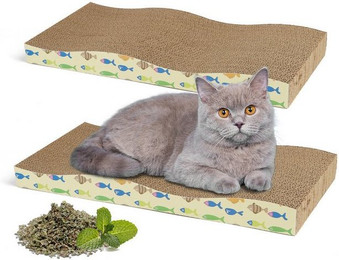 Produktbild von nobleza Kratzbrett mit Katzenminze