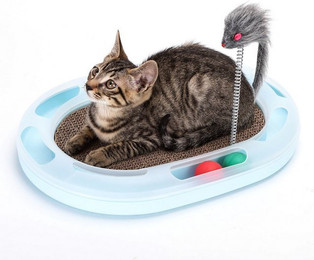 Produktbild von nobleza Kratzbrett Multifunktionaler Kratzpappe für Katzen