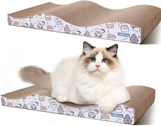 Produktbild von nobleza Kratzpappe Katzen Kratzbrett mit Minze