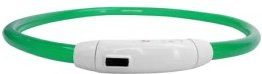 Produktbild von nobleza LED-Hundehalsband – Wiederaufladbar, Zuschneidbar & 3 Leuchtmodi für mehr Sicherheit grün