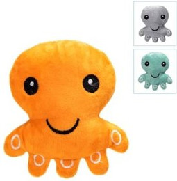 Produktbild von nobleza - Plüsch-Oktopus Orange