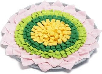 nobleza Schnüffelteppich rund 50 cm Grün – Bild 1 von 3